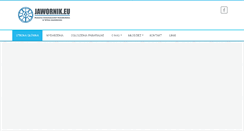 Desktop Screenshot of jawornik.eu